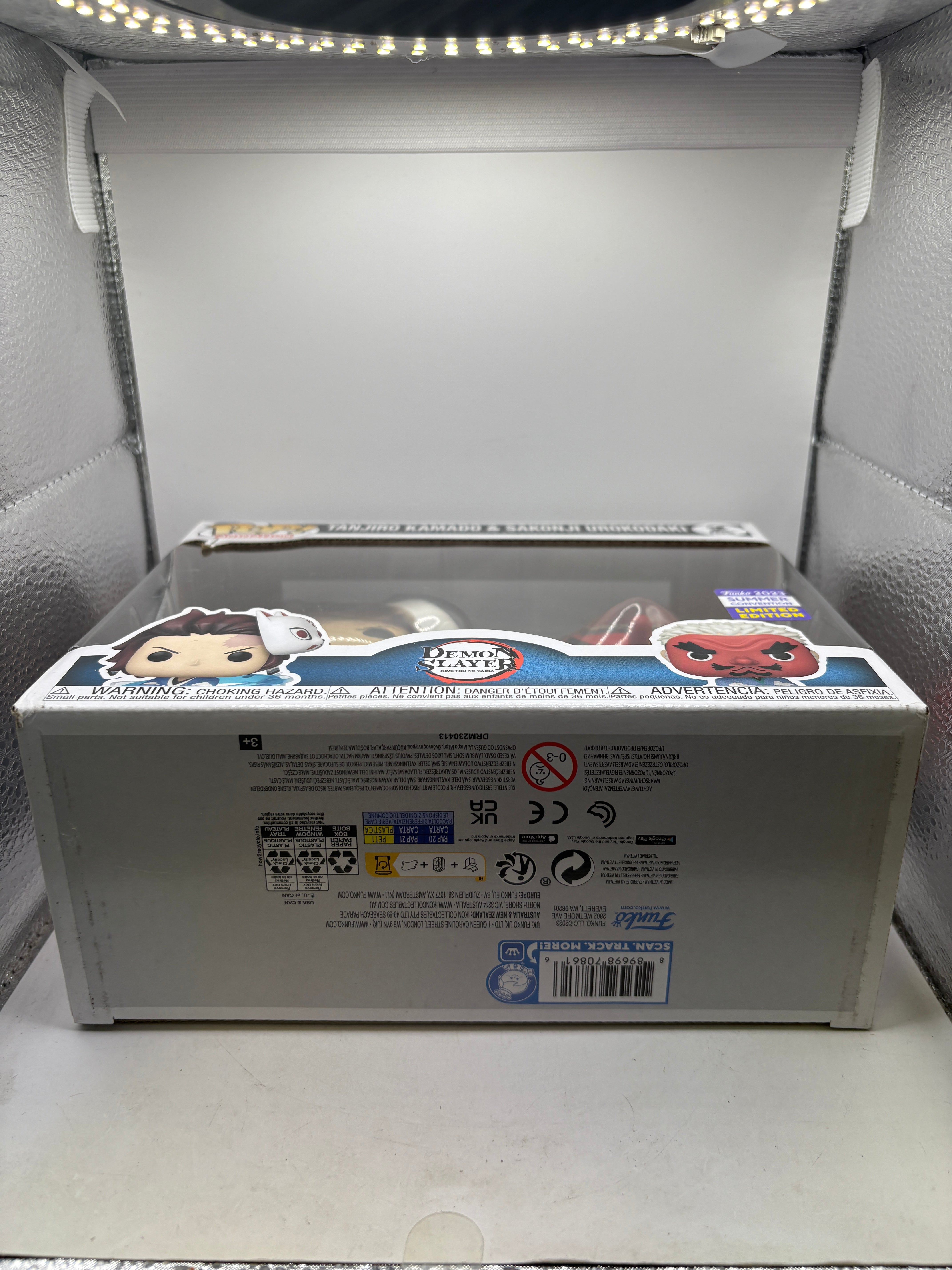 Funko POP! Animation Demon Slayer Tanjiro Kamado & Sakonji Urokodaki 2 Pack, photo 6